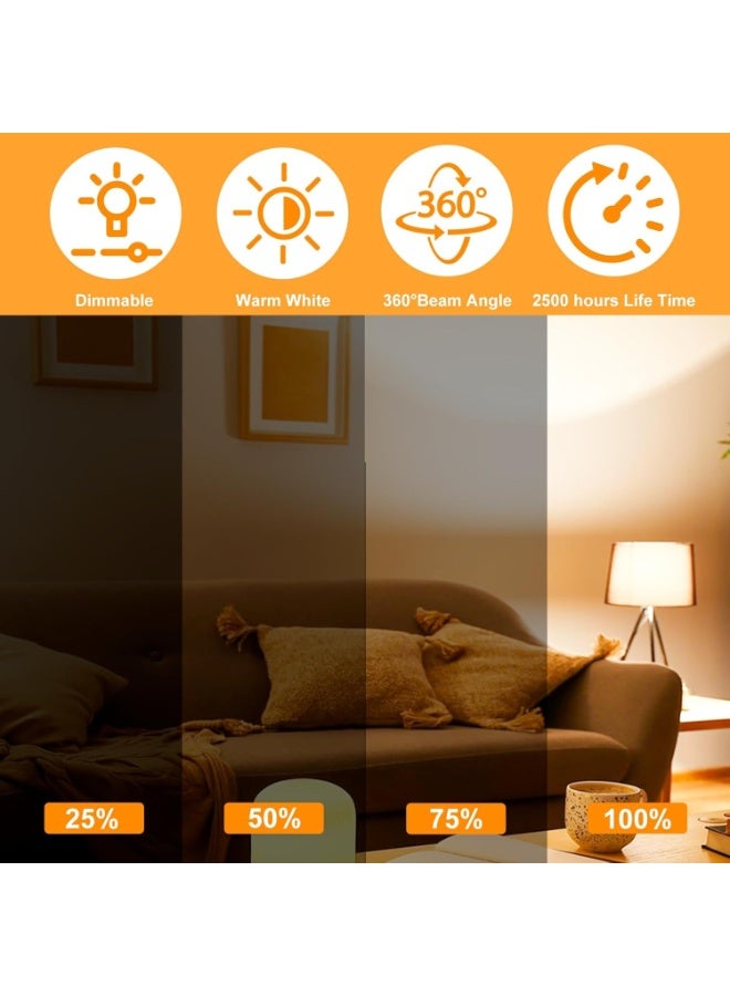 Mordely G9 Halogen Light Bulbs, G9 40W Halogen Bulbs, 2700K Warm White G9 230V Dimmable Capsule Bulbs, Non-Flicker,6 Pack - Image 5